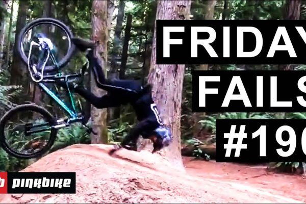  Video: Vtipné i hrozivé pády na bicykloch | Pinkbike Friday Fails #190