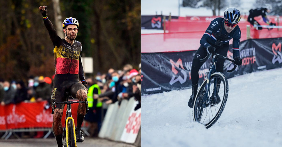Van Aert vyhral suverénne ďalšie cyklokrosové preteky, dnes ho čaká štart na snehu