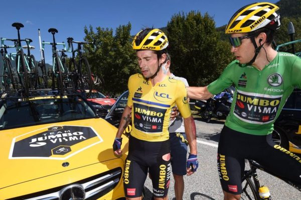 Roglič hovorí, že Jumbo-Visma musí ‚rozmýšľať veľmi opatrne‘ o vyvážení jeho a Van Aertových ambícií na Tour de France