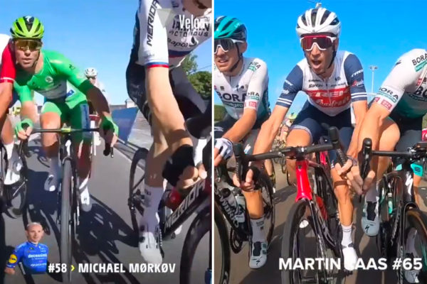  Video: Cavendish a ďalší profíci vám ukážu, ako si lakťami a ramenami robia miesto v pelotóne