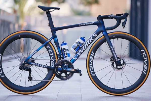 Detaily a špecifikácia pretekárskeho S-Works Tarmac SL7 Marka Cavendisha pre sezónu 2022