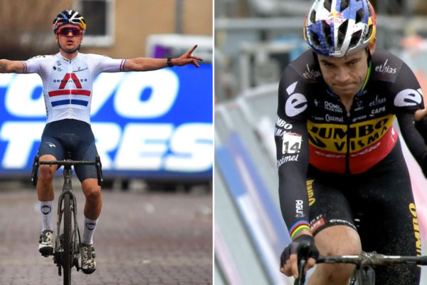 Wout Van Aert sa prepracoval zo 40. miesta na štvrté, Svetový pohár v Hulste vyhral Pidcock