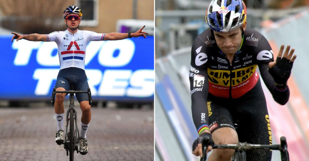 Wout Van Aert sa prepracoval zo 40. miesta na &scaron;tvrt&eacute;, Svetov&yacute; poh&aacute;r v Hulste vyhral Pidcock