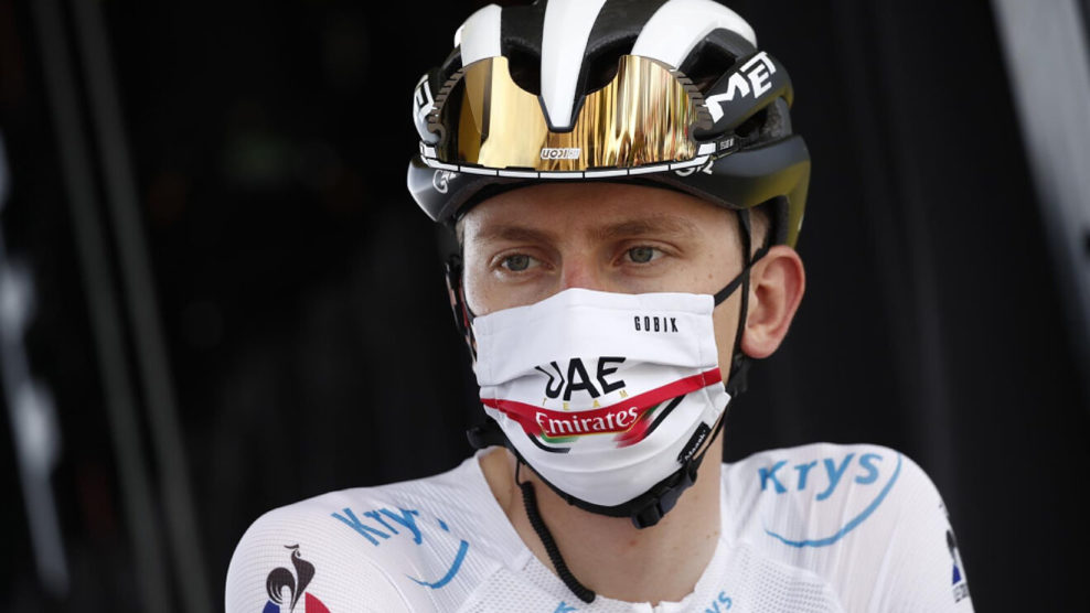 Tadej Pogačar prekonal Covid-19 a op&auml;ť tr&eacute;nuje