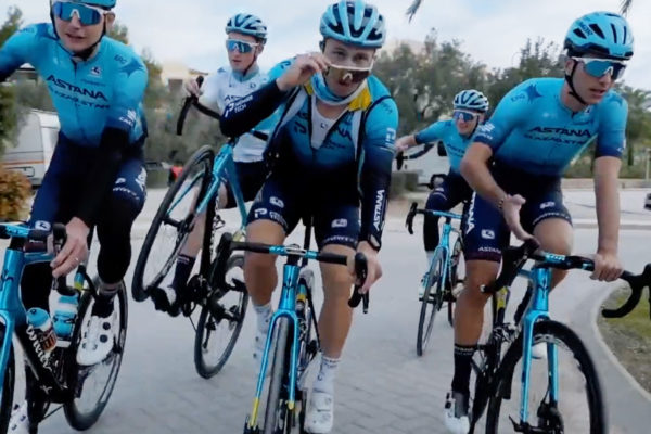  Video: Cyklistický tím Astana Qazaqstan natočil rapové video