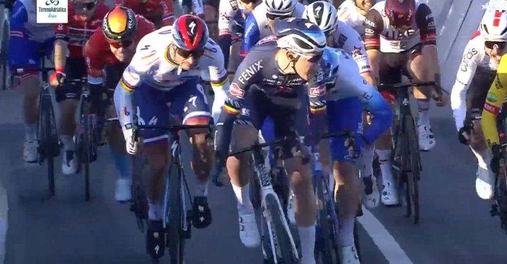  Peter Sagan je späť vo forme, skončil štvrtý v druhej etape Tirreno-Adriatico (+video)