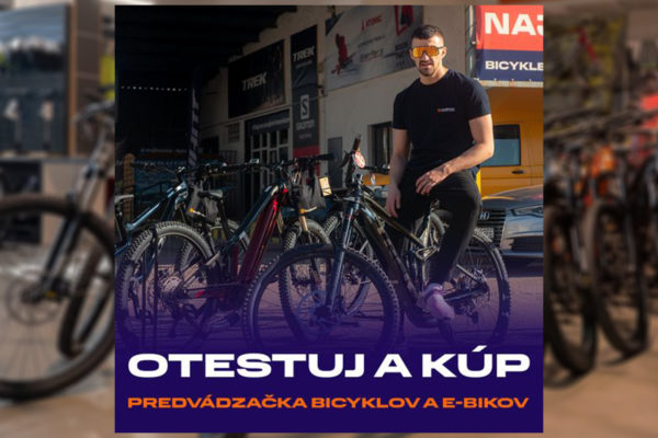 Príďte otestovať bicykle do bratislavského Najšportu – už tento víkend!