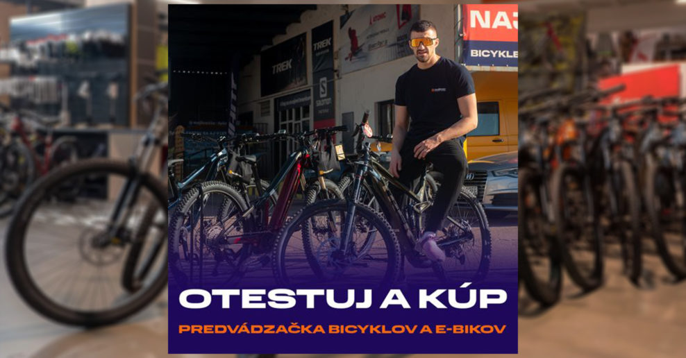 Príďte otestovať bicykle do bratislavského Najšportu – už tento víkend!