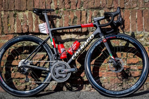  Detaily a špecifikácia víťazného bicykla Colnago V3Rs Tadeja Pogačara na Strade Bianche 2022
