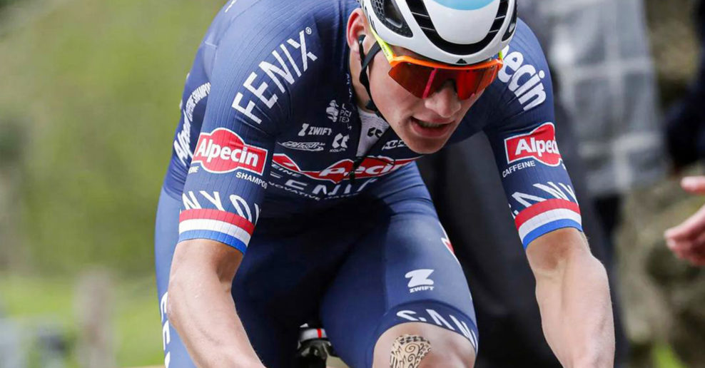 Detaily v&yacute;konu Mathieu van der Poela na pretekoch Amstel Gold Race