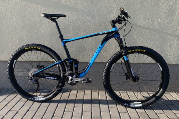 Celoodpružený bicykel Giant Anthem – Veľkost L