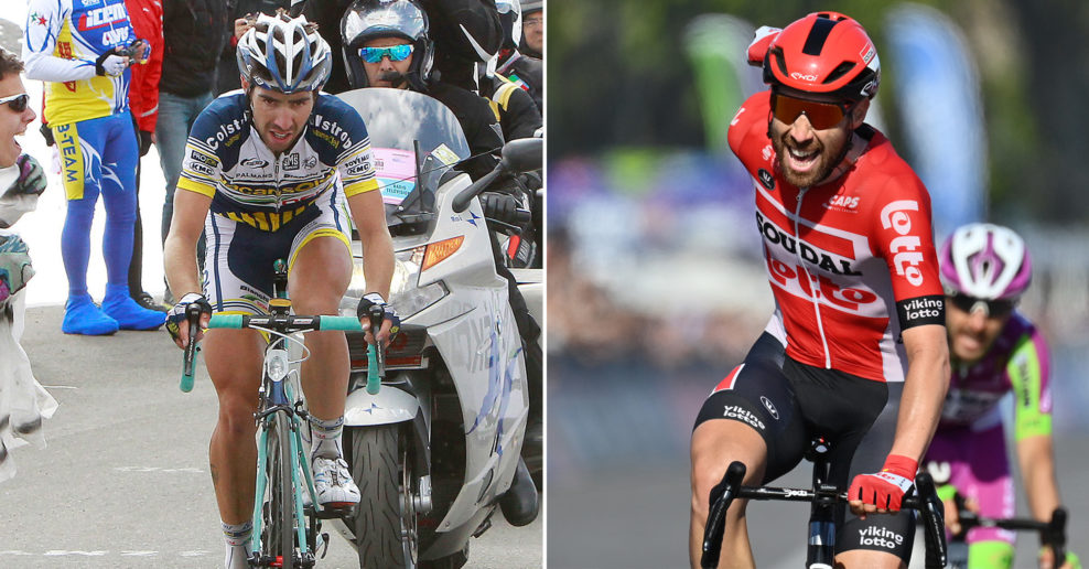 Pred 10 rokmi na Stelviu, dnes v Neapole. Kr&aacute;ľ &uacute;nikov Thomas De Gendt vyhral &ocirc;smu etapu Giro d&rsquo;Italia