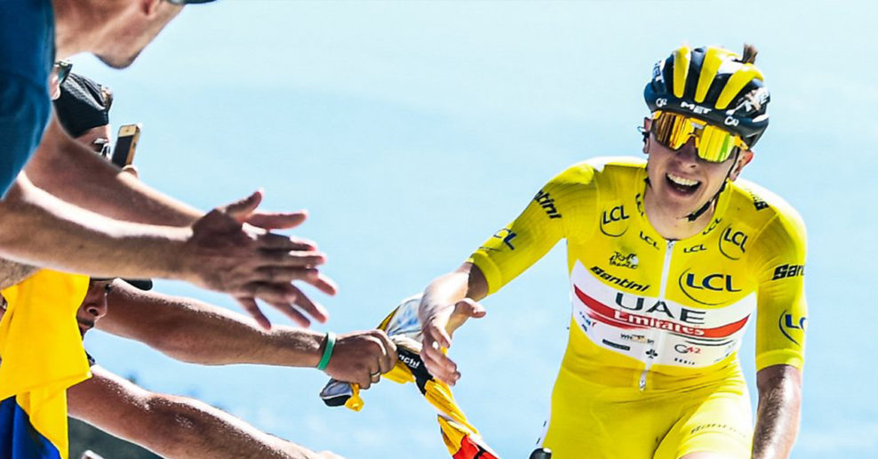 Tadej Pogačar opäť predviedol svoju silu a vyhral prvú horskú etapu Tour de France 2022