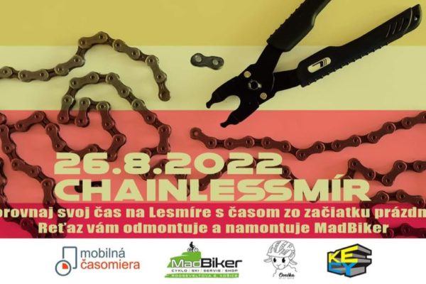 Pozvánka: Chainlessmír 2, preteky bez reťaze na košickom traile Lesmír