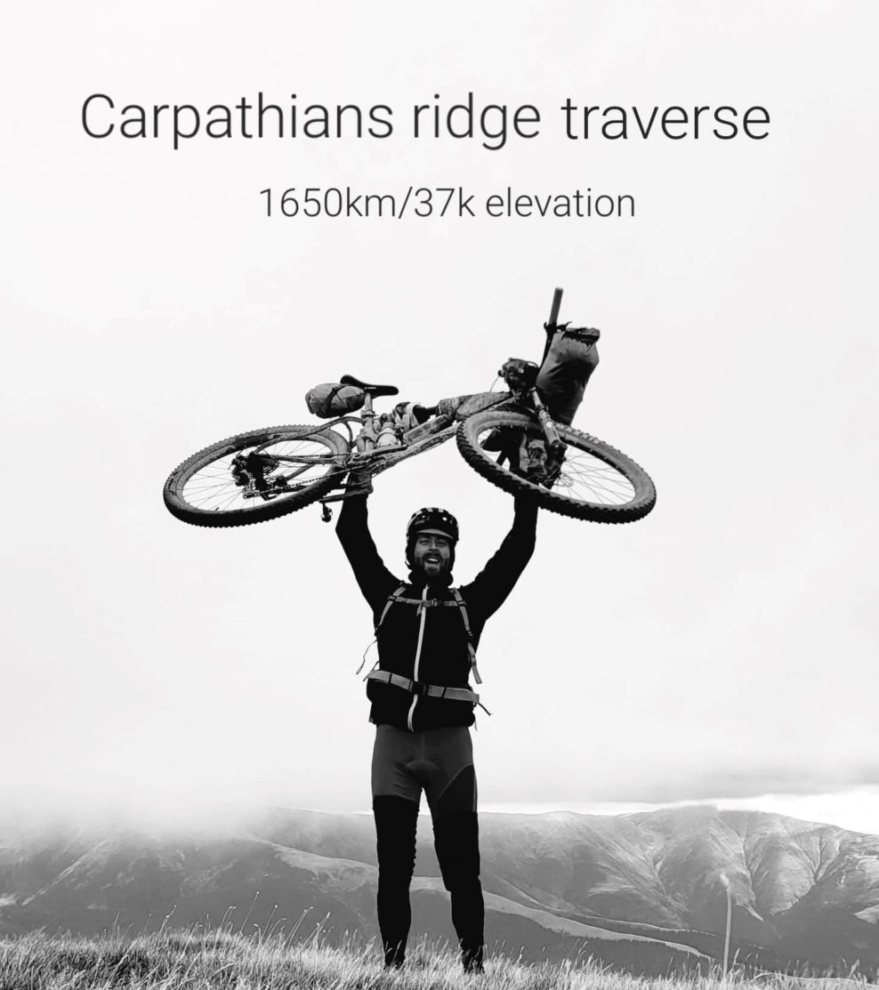 Aleš Tajták prešiel Karpatský oblúk na bicykli za 15 dní
