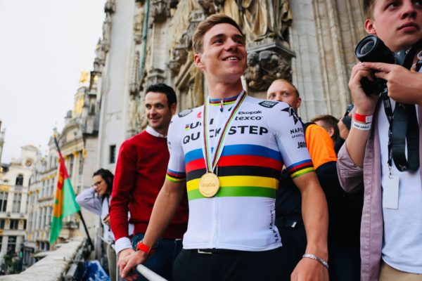Remco Evenepoel: Nemám žiadny dôvod opustiť Quick Step-Alpha Vinyl