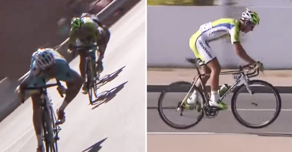  Video: Šialený zjazd a skvelý súboj Sagana, Nibaliho a Urána na pretekoch Okolo Ománu v roku 2014