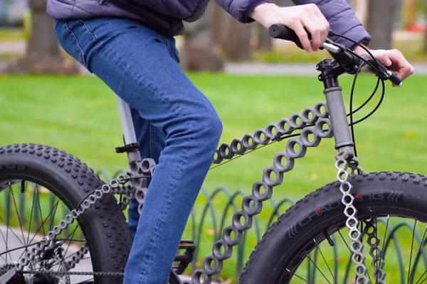 Video: Domáci kutil si pozváral rám bicykla zo 134 matíc