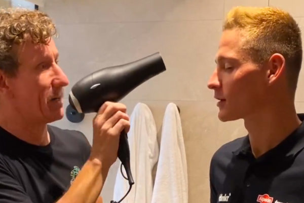 Mathieu van der Poel si omylom zafarbil vlasy na blond (+video)