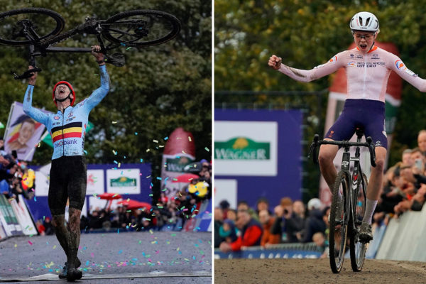 Michael Vanthourenhout a len 20-ročná Fem van Empel sú majstrami Európy v cyklokrose