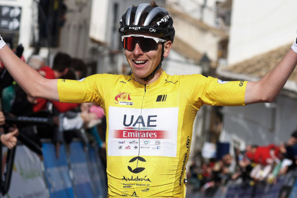 Tadej Pogačar vyhral tri etapy i celkové hodnotenie pretekov Okolo Andalúzie 2023