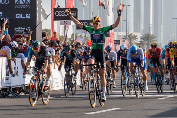 Tim Merlier vyhral v šprinte už druhú etapu na UAE Tour 2023