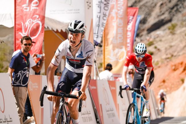 Mauri Vansevenant vyhral poslednú etapu Okolo Ománu, celkovým víťazom je Jorgenson