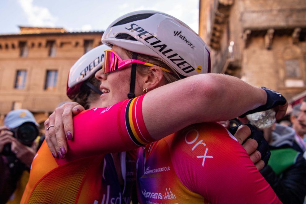 T&iacute;m SD Worx z&iacute;skal už po &scaron;tvrt&yacute;kr&aacute;t v sez&oacute;ne 2023 prv&eacute; aj druh&eacute; miesto na pretekoch WorldTour