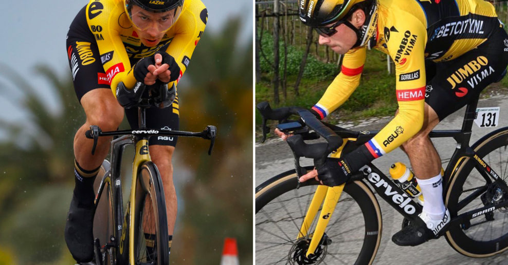 Primož Roglič prišiel na Tirreno-Adriatico s neoholenými nohami