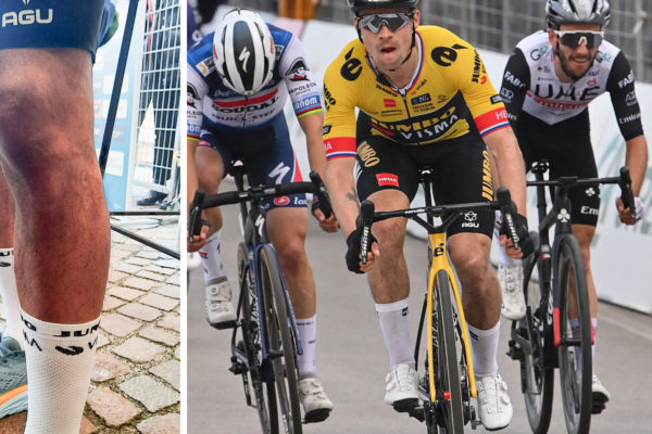 Ani chlpaté nohy nezastavili Primoža Rogliča od výhry etapy na Tirreno-Adriatico