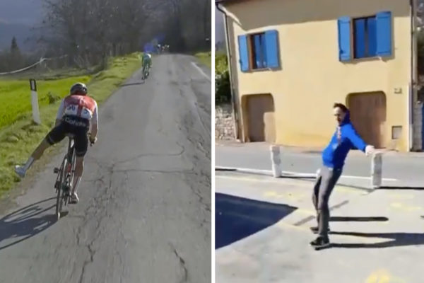 Pre extrémne silný vietor zrušili etapu Paríž-Nice. Na Tirreno-Adriatico sa preteká aj napriek vetru (+video)