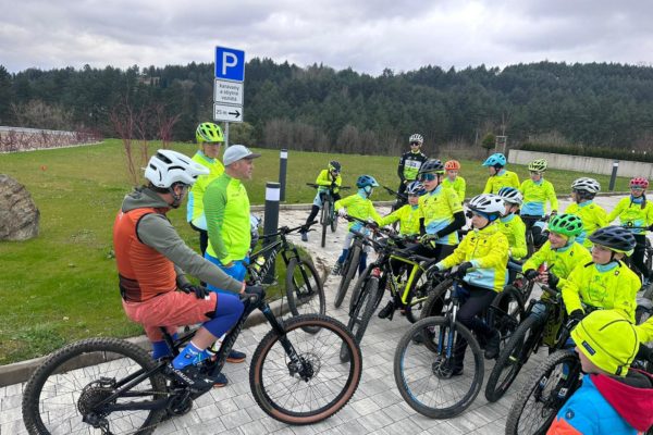 Peter Sagan trénoval v Žiline s mladými cyklistami