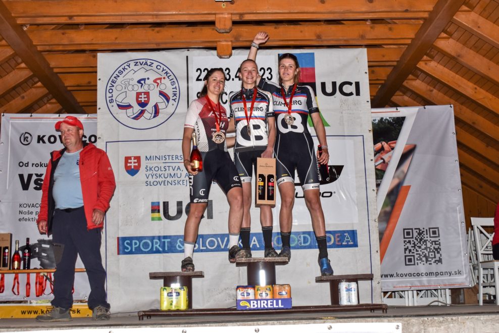 Viktória Chladoňová vyhrala juniorské preteky XCO kategórie UCI C1 v Drozdove