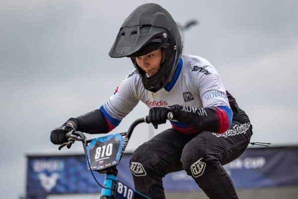 Dominika Maniková skončila na skvelom 2. mieste v pretekoch európskeho pohára BMX