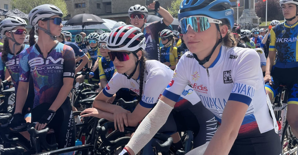 Len 16-ročná Viktória Chladoňová skončila jedenásta v 2. etape Tour du Gévaudan Occitanie