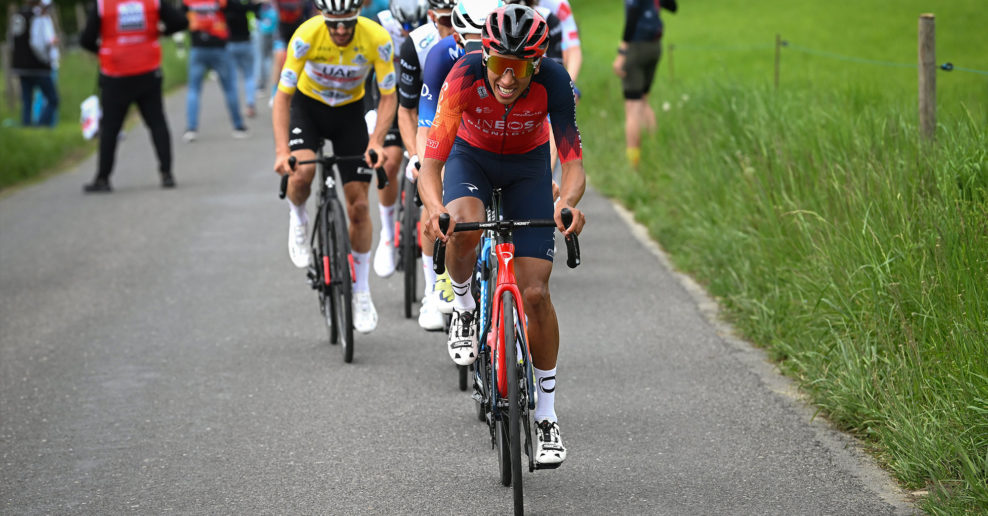 Egan Bernal sa pomaly vracia do formy, po skvelých výkonoch skončil celkovo ôsmy na Okolo Romandie