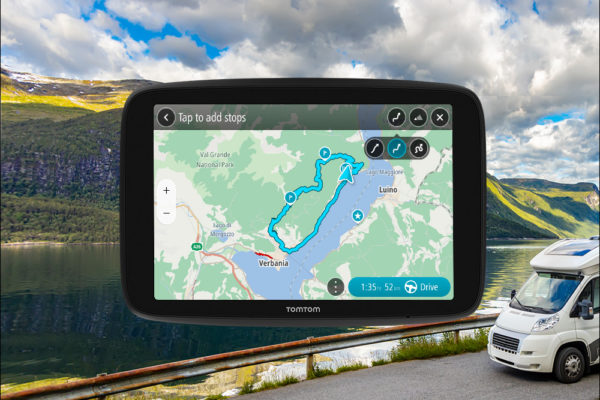 Navigácia TomTom GO Camper Max je určená pre karavany a na miesto vás dostane naozaj pohodlne