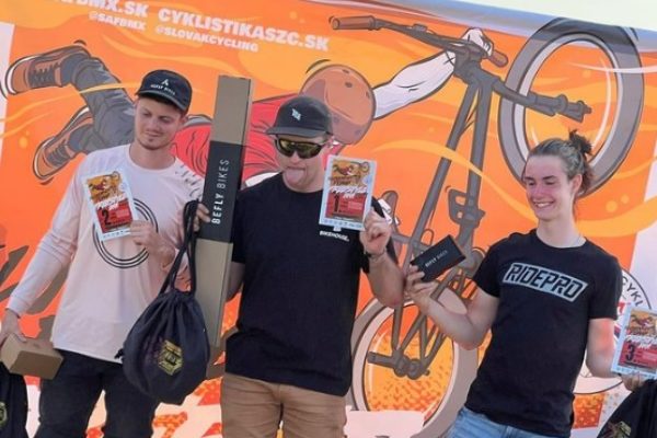 Martin Matejovie vyhral prvé kolo slovenského pohára freestyle v disciplíne dirt MTB