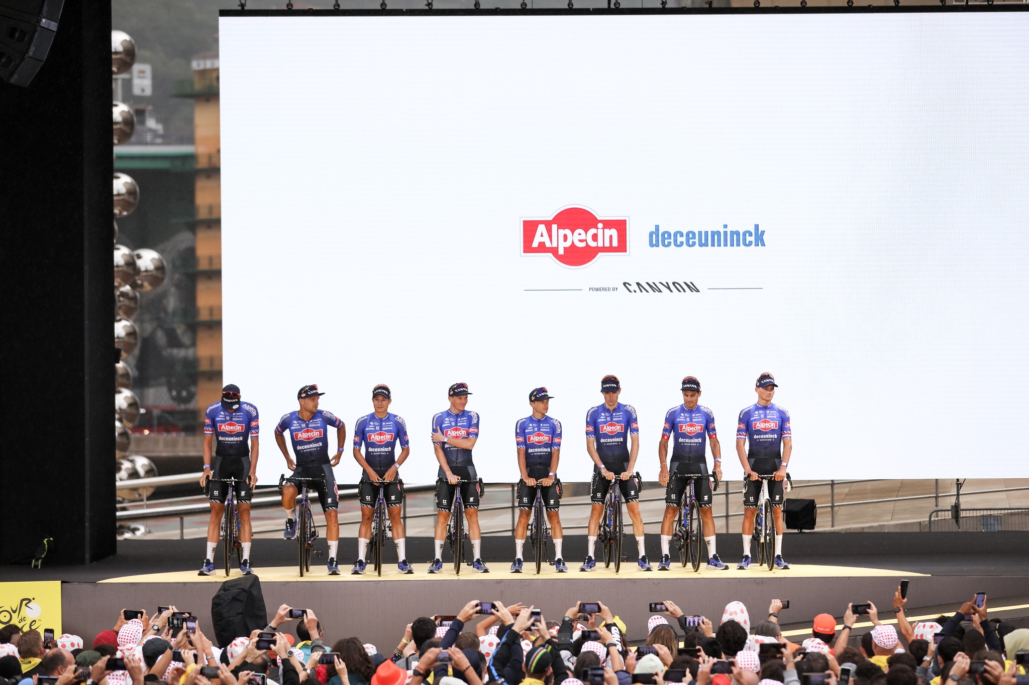 Prezentácia všetkých tímov na Tour de France 2023. Foto: Tour de France