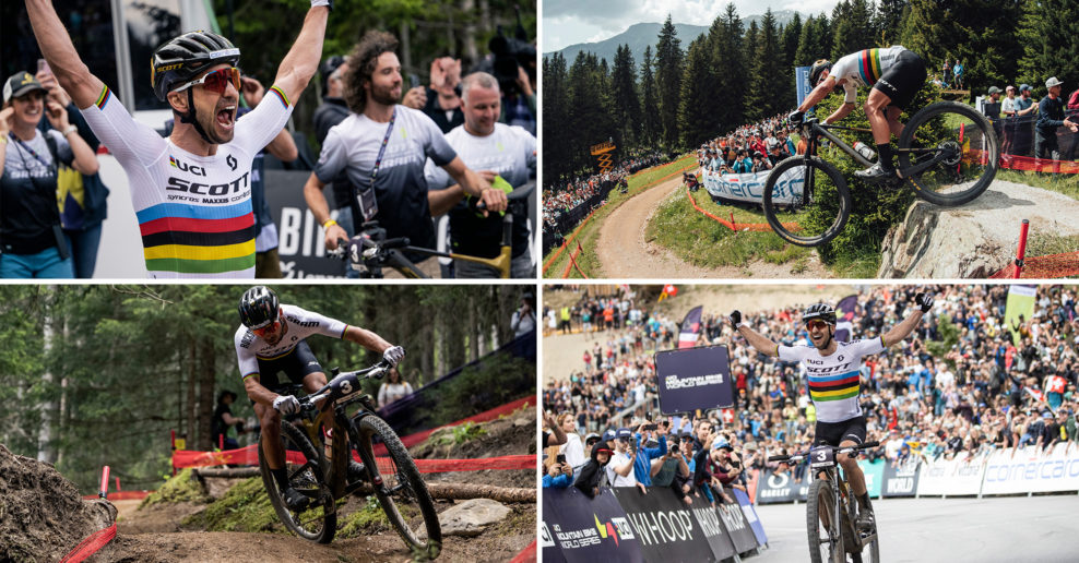  Fotogaléria: Ako vyhral Nino Schurter XCO v Lenzerheide a prekonal historický rekord Juliena Absalona
