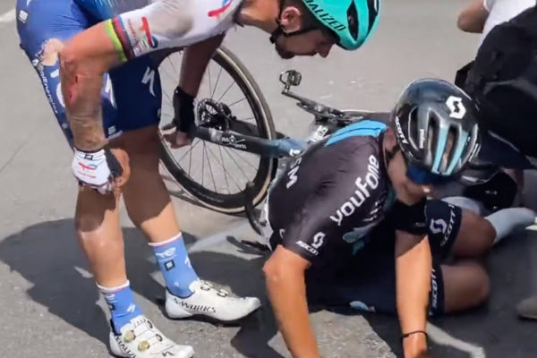 Čo povedal nahnevaný Peter Sagan Pavlovi Bittnerovi po páde na Majstrovstvách Slovenska?