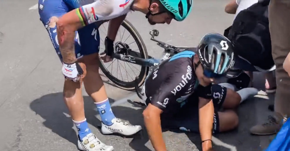 Čo povedal nahnevaný Peter Sagan Pavlovi Bittnerovi po páde na Majstrovstvách Slovenska?