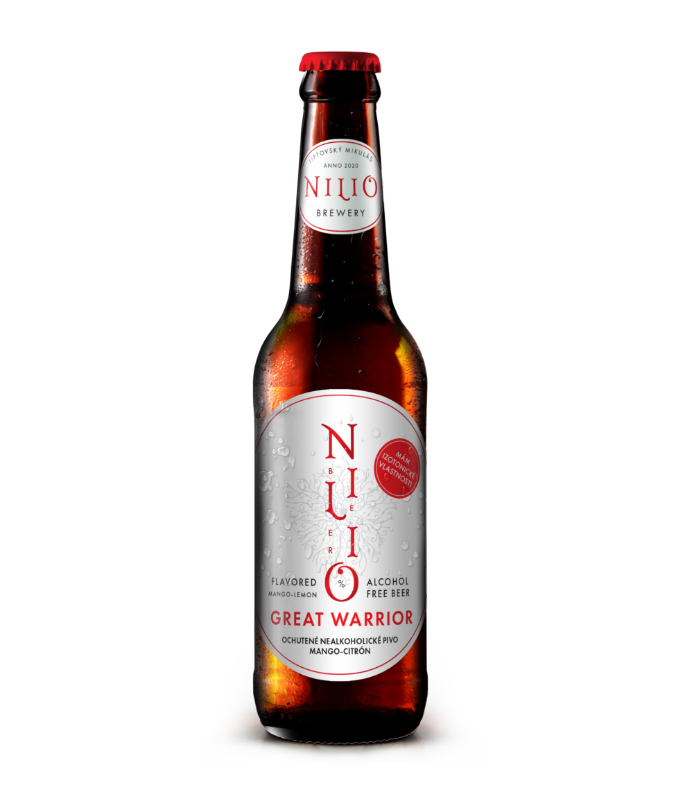 NILIO Great Warrior je izotonické nealko pivo