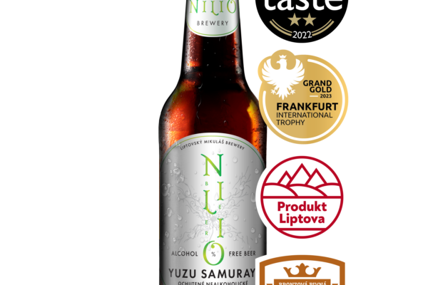 Nilio Yuzu Samuray je nealkoholické pivo typu IPA