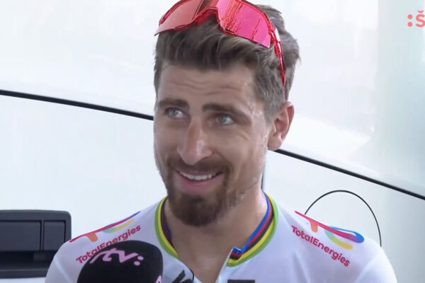Nemám slov, teším sa, že to úniku vydržalo až do konca a vyhral Asgreen, hovorí Peter Sagan