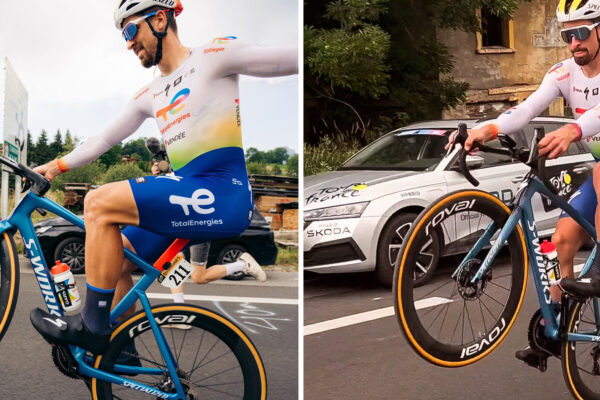  Video: Peter Sagan predviedol na Tour de France „nekonečné“ wheelie s jednou rukou