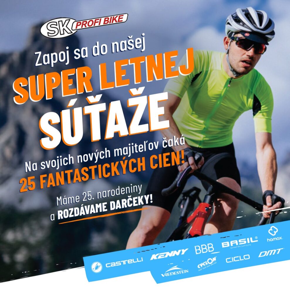 SK-PROFI BIKE oslavuje už 25 rokov, tak ich osl&aacute;vte s nami
