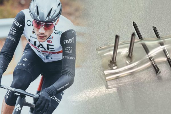 Načo to robia, chcú nás zabiť?, hovorí Juan Ayuso po defekte spôsobenom klincami na ceste na Vuelte