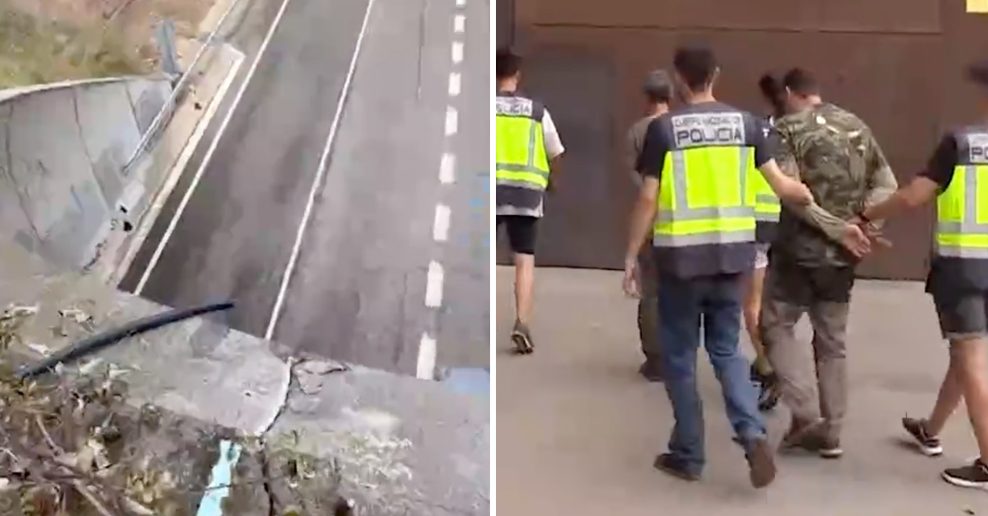 Španielska polícia zatkla štyroch mužov, ktorí chceli sabotovať Vueltu so 400 litrami oleja (+video)