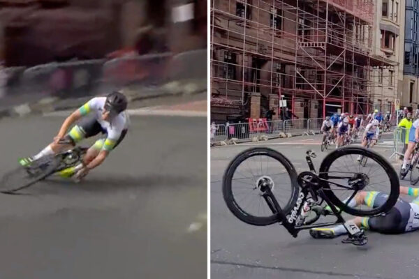 Video: Mladá austrálska cyklistka nepríjemne spadla v úvode Majstrovstiev sveta junioriek